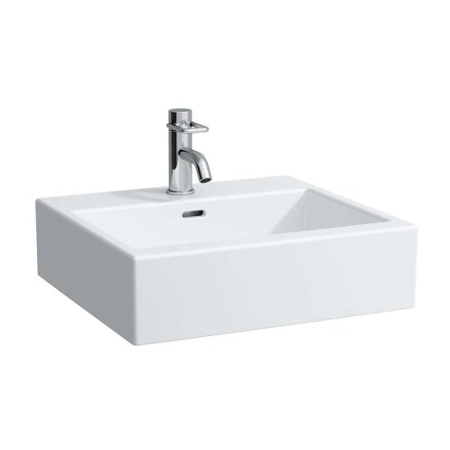 Laufen Living - Umývadlo na dosku, 50x46 cm, s 1 otvorom na batériu, biela H8174320001041