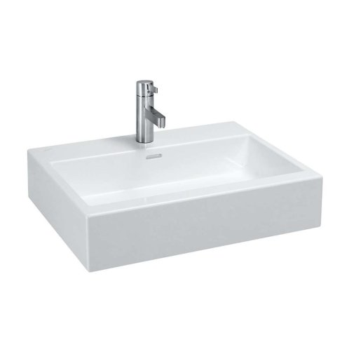 Laufen Living - Umývadlo na dosku, 60x46 cm, s 1 otvorom na batériu, biela H8174340001041