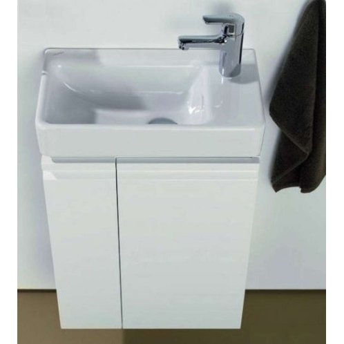 Laufen Pro S - Umývadielko, 48x28 cm, 1 otvor na batériu vpravo, biela H8159540001041