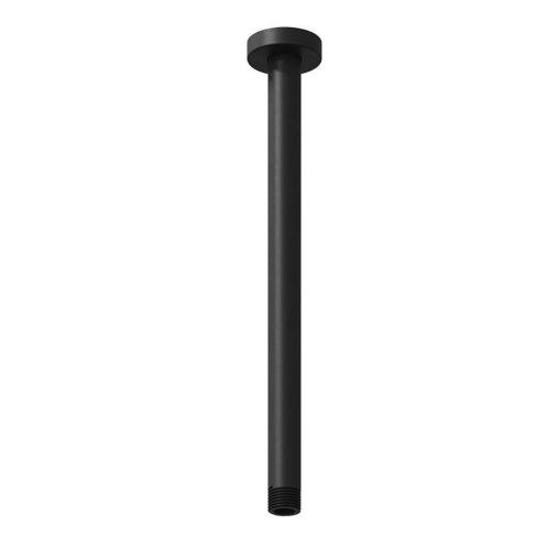 Ravak - Sprchové rameno stropné, 30 cm, matná čierna X07P677