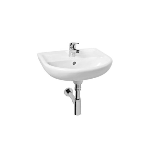 Jika Lyra plus - Umývadielko, 45x37 cm, s prepadom, s otvorom na batériu, biela H8153820001041