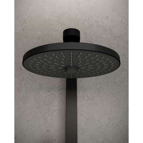 Ideal Standard ALU+ - Hlavová sprcha, priemer 26 cm, hodvábna čierna BD581XG