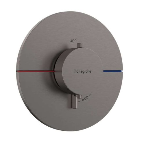 Hansgrohe ShowerSelect Comfort - Termostatická batéria pod omietku, kefovaný čierny chróm 15559340