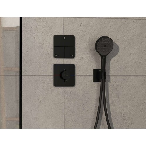 Hansgrohe ShowerSelect Comfort - Ventil pod omietku, na 3 spotrebiče, matná čierna 15587670