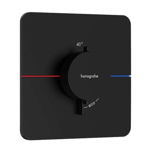 Hansgrohe ShowerSelect Comfort - Termostatická batéria pod omietku, matná čierna 15588670
