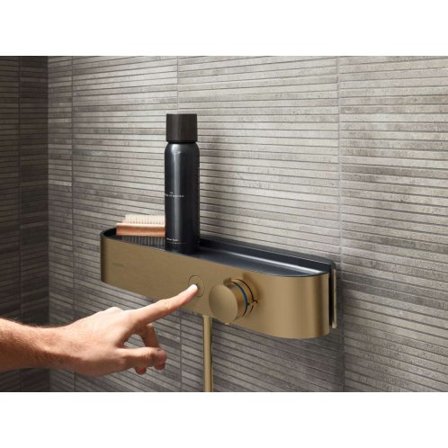 Hansgrohe ShowerTablet Select - Termostatická sprchová batéria, kefovaný bronz 24360140