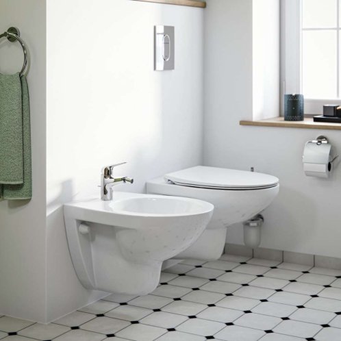 Grohe Swift - Bidetová batéria s výpusťou, chróm 24332001