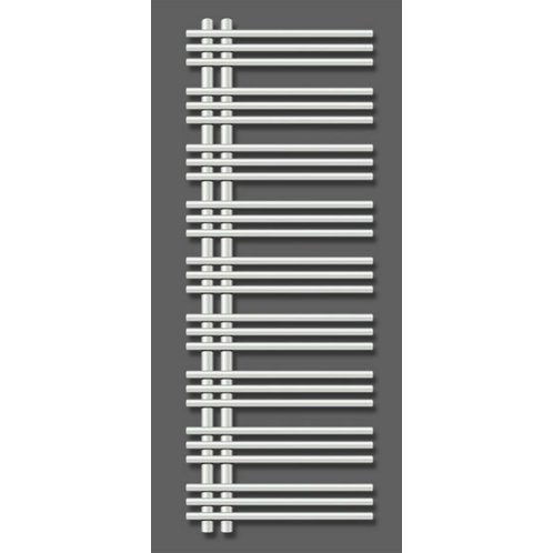 Zehnder Yucca Asym - Kúpeľňový radiátor 130x58 cm, rovný, jednoradový, chróm YAC-130-060