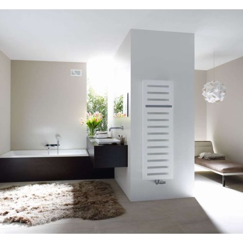 Zehnder Metropolitan Bar - Kúpeľňový radiátor 123x60 cm, stredové pripojenie 5 cm, biely lak MEP-120-060