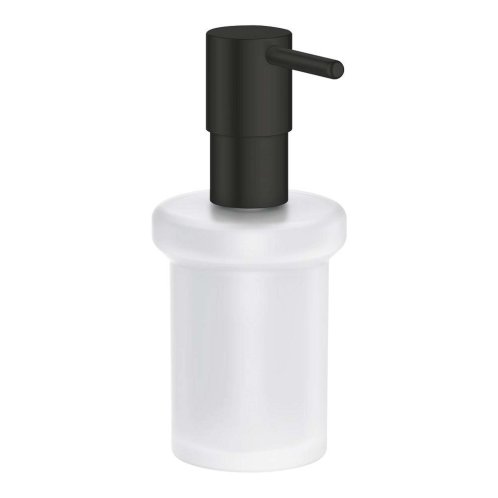 Grohe QuickFix Start - Dávkovač mydla, sklo/matná čierna 411882430