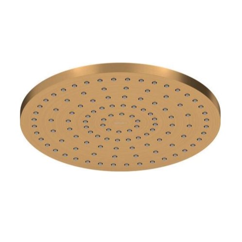 Duravit - Hlavová sprcha, priemer 25 cm, MinusFlow, kefovaný bronz UV0662018004