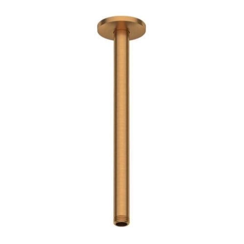 Duravit - Sprchové rameno stropné, 30 cm, kefovaný bronz UV0670026004
