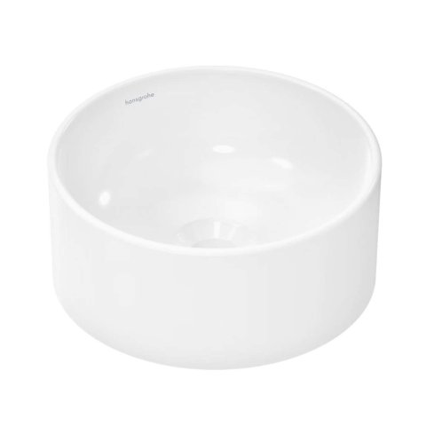 Hansgrohe Xuniva S - Umývadielko na dosku, priemer 30 cm, bez prepadu, SmartClean, biela 61070450