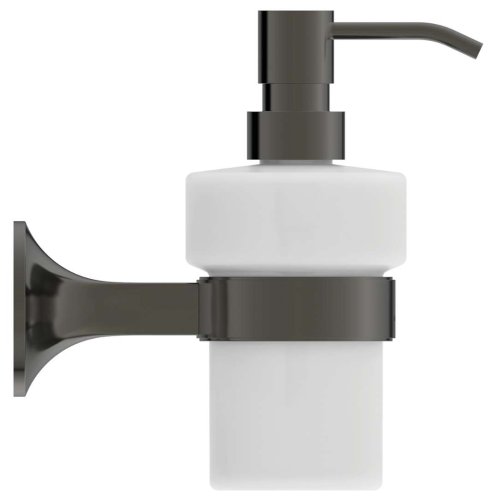 Ideal Standard La Dolce Vita - Dávkovač mydla s držiakom, sklo/Magnetic Grey T5510A5
