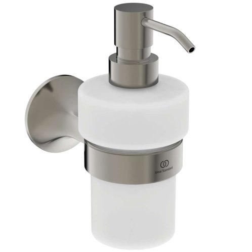 Ideal Standard La Dolce Vita - Dávkovač mydla s držiakom, sklo/Silver Storm T5510GN