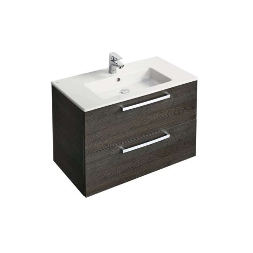 Ideal Standard Tempo - Umývadlo nábytkové, 82x45x14 cm, s prepadom, otvor na batériu, biela E066901