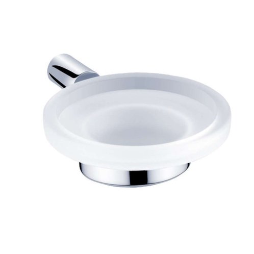Nimco Bormo - Držiak s mydlovničkoku, matované sklo/chróm BR 11059W-26