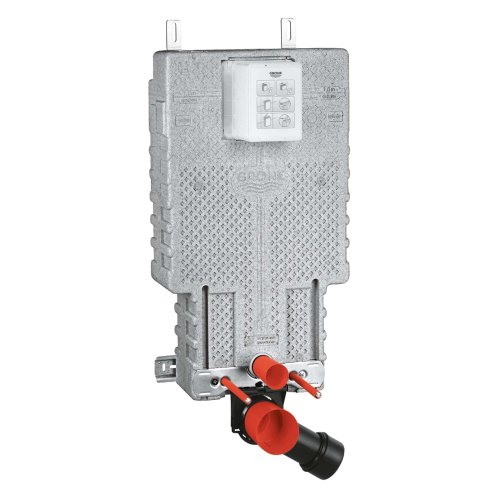 Grohe Uniset - Set predstenovej inštalácie, klozetu, dosky SoftClose a tlačidla Skate Cosmopolitan, Triple Vortex, alpská biela SANI15BB3105