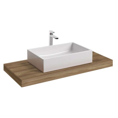 Ravak Moon/Formy - Deska pod umyvadlo I, 800 x 550 x 70 mm - barva dub X000000842