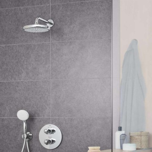 Grohe Tempesta - Hlavová sprcha 210, 1 prúd, sprchové rameno 29 cm, chróm 26411000
