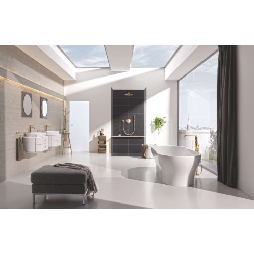 Grohe Essence - Vaňová batéria do podlahy, Cool Sunrise 23491GL1