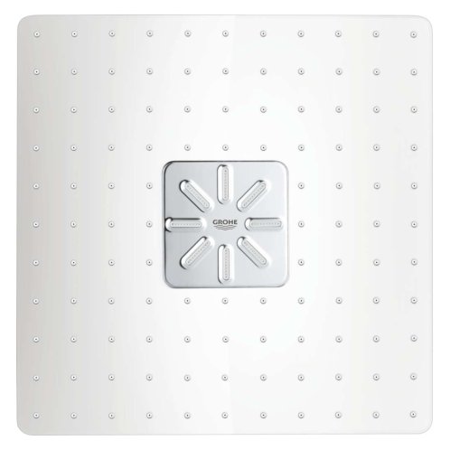 Grohe Rainshower SmartActive Cube - Hlavová sprcha 310, sprchové rameno 43 cm, 2 prúdy, mesačná biela 26479LS0