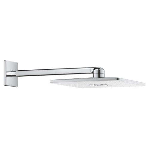 Grohe Rainshower SmartActive Cube - Hlavová sprcha 310, sprchové rameno 43 cm, 2 prúdy, mesačná biela 26479LS0