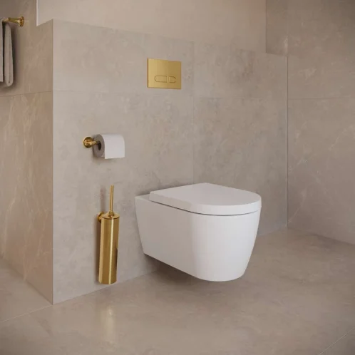 Duravit ME by Starck - Závesné WC, Rimless, DuraShield, matná biela 252909AC00