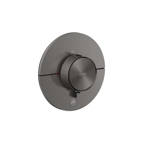 Axor ShowerSelect ID - Termostatická sprchová batéria pod omietku, HighFlow, kefovaný čierny chróm 36776340