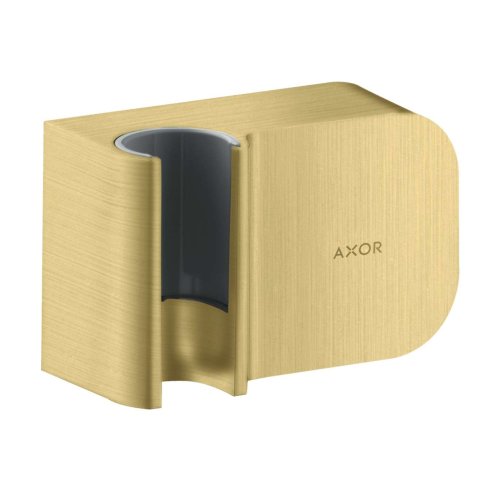 Axor One - Nástenné kolienko s držiakom, kefovaná mosadz 45723950