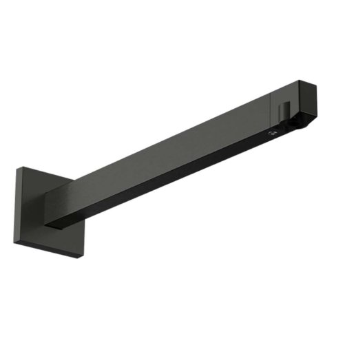 Hansgrohe - Sprchové rameno, 41 cm, kefovaný čierny chróm 24337340