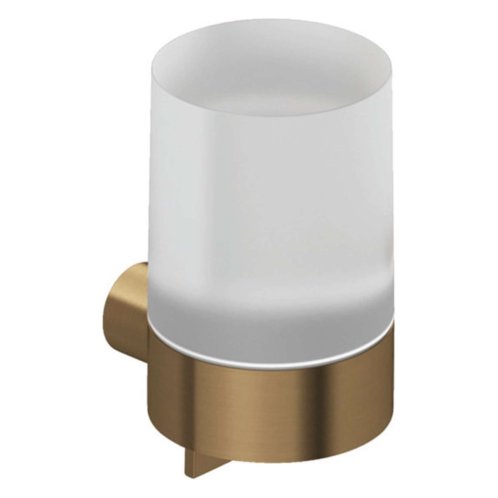Kludi Vela R - Dávkovač mydla s držiakom, sklo/kefovaný bronz 58976N1