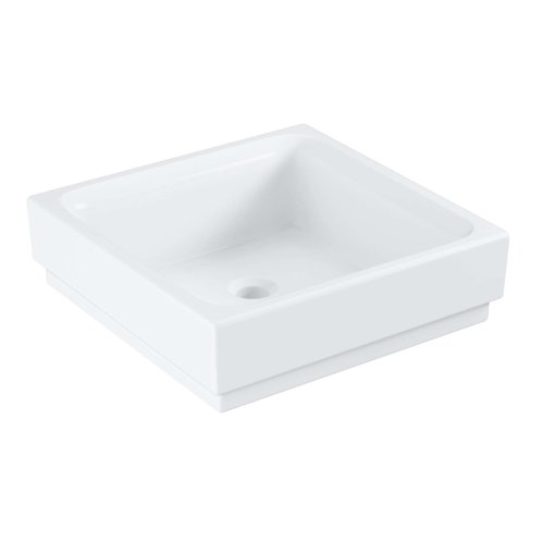 Grohe Cube Ceramic - Umývadlo bez prepadu, 40x40 cm, PureGuard, alpská biela 3948200H