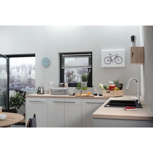 Hansgrohe Focus M42 - Drezová batéria M429-H220 s výsuvnou spŕškou, chróm 71800000