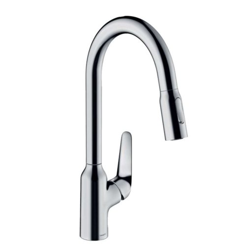 Hansgrohe Focus M42 - Drezová batéria M429-H220 s výsuvnou spŕškou, chróm 71800000