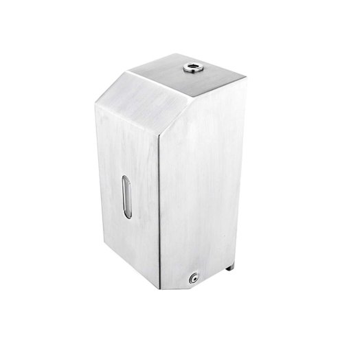 Nimco - Nástenný zásobník tekutého mydla, 800 ml, brúsená nehrdzavejúca oceľ HPM 27031-MS-10