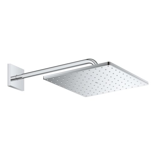 Grohe Rainshower Mono Cube - Hlavová sprcha 310 Mono Cube, 9,5 l/min, 1 prúd, sprchové rameno 42 cm, chróm 26564000