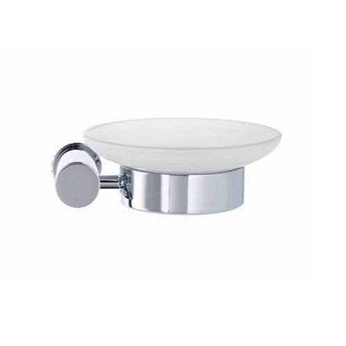 Duravit D-Code - Mydlovnička s držiakom, pravá, mliečna sklo/chróm 0099181000