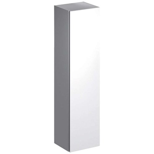 Geberit Xeno 2 - Skrinka vysoká 170x40 cm, zrkadlo vo vnútri, lesklá biela 500.503.01.1