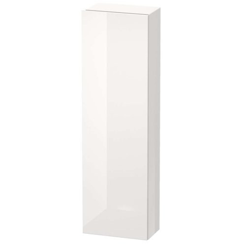 Duravit DuraStyle - Skrinka vysoká 140x40x24 cm, pravá, lesklá biela DS1218R2222