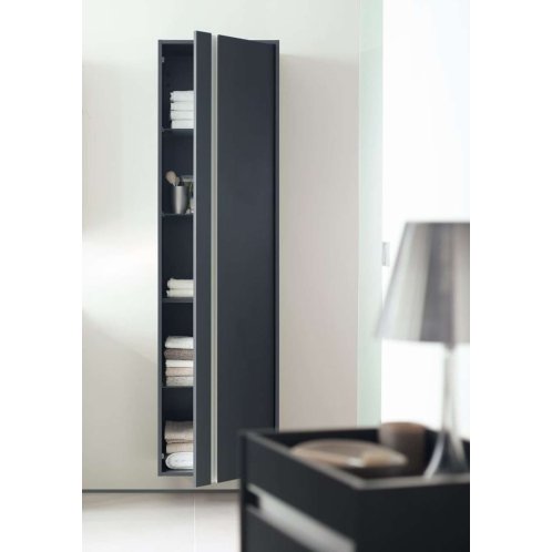 Duravit Ketho - Skrinka vysoká 180x40x36 cm, pravá, lesklá biela KT1255R2222