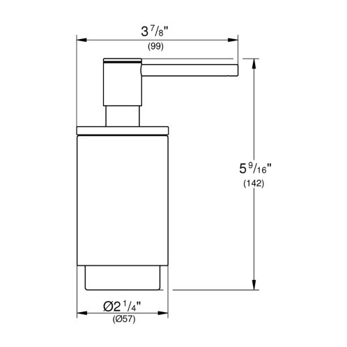 Grohe Selection - Dávkovač tekutého mydla, sklo/Warm Sunset 41028DA0