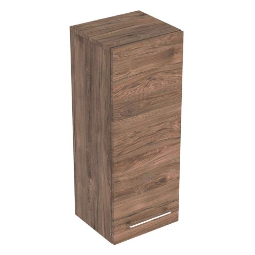 Geberit Selnova Square - Bočná horná skrinka 85x33x30 cm, 1 dvierka, orech hickory 501.278.00.1