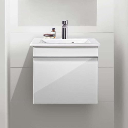 Villeroy & Boch Venticello - Umývadielko 50x42 cm, s prepadom, 1 otvor na batériu, alpská biela 41245001