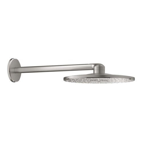 Grohe Rainshower SmartActive - Hlavová sprcha 310, sprchové rameno 43 cm, 2 prúdy, supersteel 26475DC0