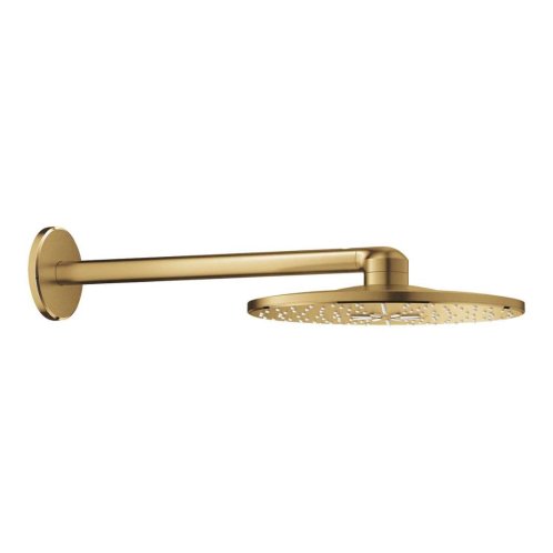 Grohe Rainshower SmartActive - Hlavová sprcha 310, sprchové rameno 43 cm, 2 prúdy, kefovaný Cool Sunrise 26475GN0