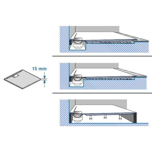 Villeroy & Boch Architectura MetalRim - Sprchová vanička, 80x120 cm, antracit UDA1280ARA215V-1S