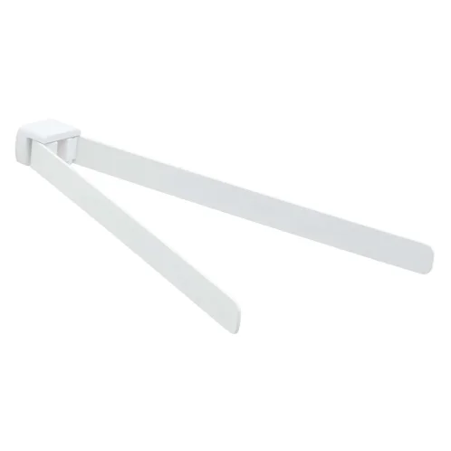 Sapho Gedy Pirenei - Držiak uterákov dvojitý otočný, dĺžka 36 cm, biela mat PI2302