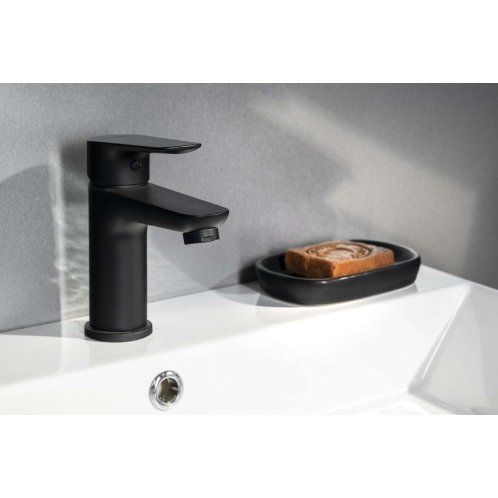 Aqualine Lotta - Umývadlová batéria, čierna matná LT602B