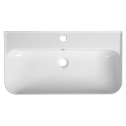 Sapho Isvea - Umývadlo Sistema U, 70x38 cm, s 1 otvorom na batériu, biela 10PL53070